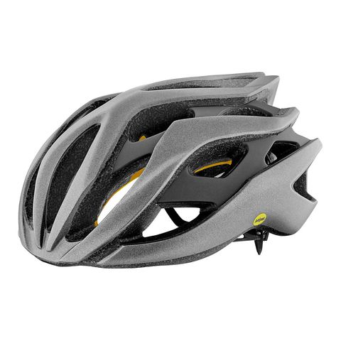 Giant Giant Rev MIPS Helm - Metallic Silber/Mattschwarz 51 - 55 cm