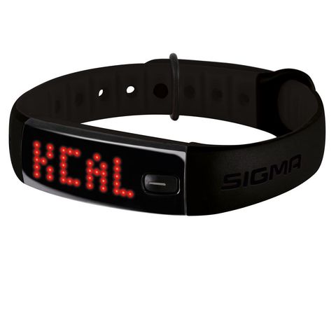 Sigma Sigma Fitness Tracker Activio Schwarz - Aktivitätstracker mit 8 Tage Akkulaufzeit