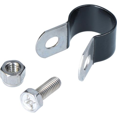 Shimano SHIMANO SCHELLE 5/8" 3-TLG SCHWARZ SM-CLIP - 8", SCHWARZ
