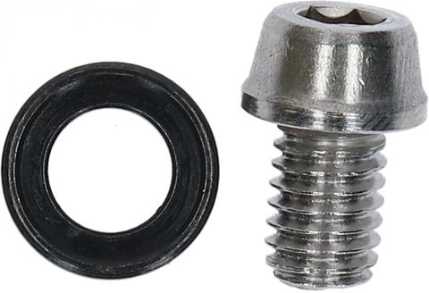 Shimano SHIMANO KABEL-BEFESTIGUNGSSCHRAUBE MIT GEGENPLATTE BR-R8010-R - Ersatzteil, ca. 6 g