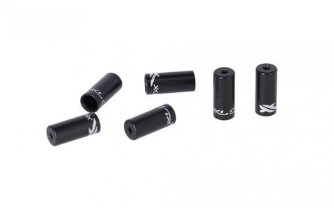 XLC XLC Alu-Endkappen Schaltaußenhü. SH-X07 schwarz, Innen Ø 4,0mm 50 Stück/ Flasche