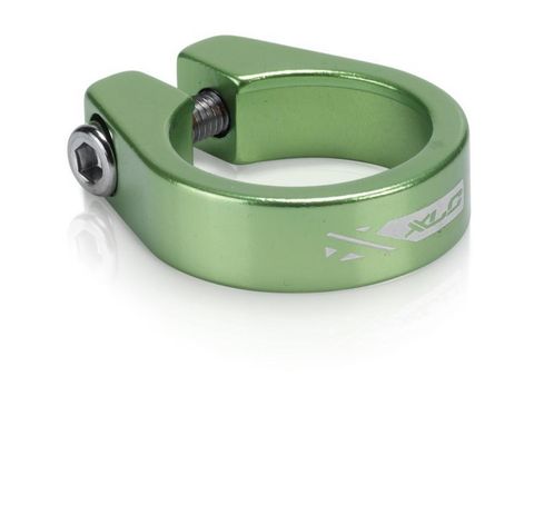 XLC XLC Sattelstütz-Klemmring PC-B09 Ø 34,9 mm limegreen, mit Innensechskant
