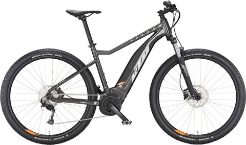 Ktm KTM Macina Ride 591 - 500 Wh - 28 Zoll - Diamant - machine grey (silver+orange) - Größe L / 48 CM