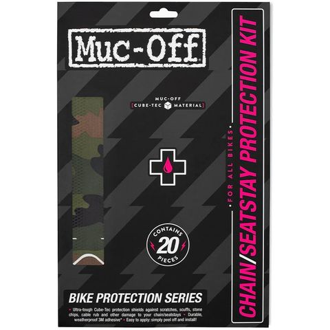 Muc Off Muc Off Rahmen- und Kettenstrebenschutz - camo black/green