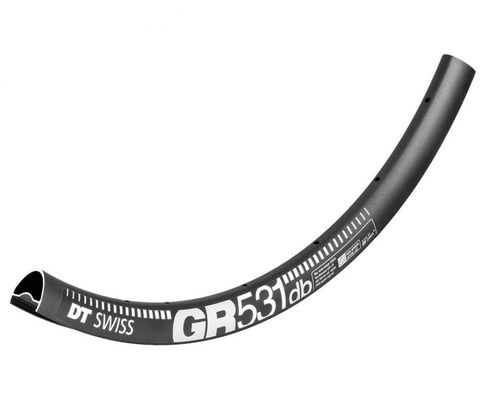 DT Swiss DTSwiss DT Swiss Felge GR 531 Disc 27,5" 28 Loch Schwarz - robuste Gravel- und MTB-Performance