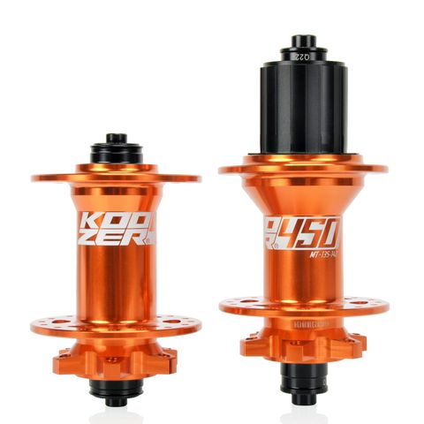 Koozer Koozer 450 5x100, 5x135 QR 6 Vida Disk 8-11s HG Mtb Göbek Seti Turuncu