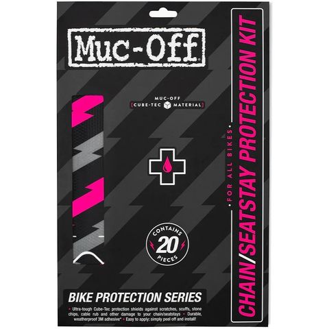 Muc Off Muc Off Rahmen- und Kettenstrebenschutz - Bolt/Pink