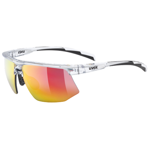 Uvex uvex AERIOS sportbril clear/mirror red