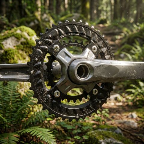 Shimano SHIMANO Kettenblatt DEORE FC-M6000-3 40 Zähne - präziser Antrieb für 3-fach Kurbeln
