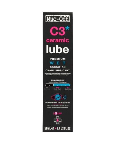 Muc-off Muc-Off C3 Islak Hava Seramik Zincir Yağı 50ml