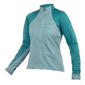 Endura ENDURA GV500 Gravel Fietsshirt Lange Mouwen Groen Dames