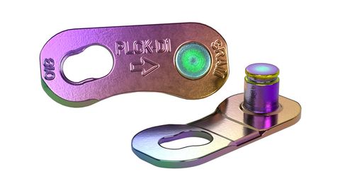 Sram SRAM PowerLock Flattop kettingschakel 12-speed (4 stuks) D1 rainbow