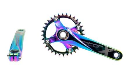 Raptor Raptor Hollowtech Aynakol 32 Dişli - Rainbow