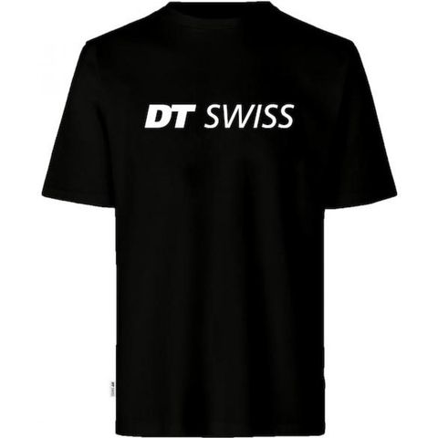 DT Swiss DT Swiss T-Shirt DT SWISS Classic Logo M Schwarz - komfortables Unisex-Fanshirt
