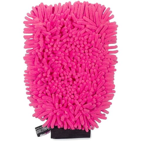 Muc Off Muc Off Microfibre Wash Mitt Waschhandschuh - pink