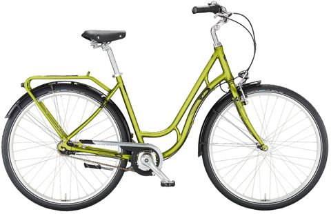 Ktm KTM Tourella - 28 Zoll - Tiefeinsteiger - Chrome Lemon Matt (Black) - Größe 51 CM