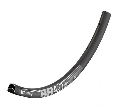 DT Swiss DTSwiss DT Swiss Felge RR 421 Asymmetric Disc 28 Loch Schwarz - leichtes Rennrad-Upgrade