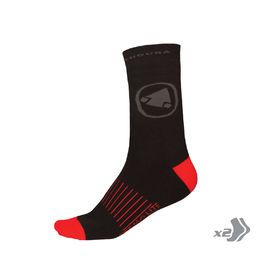Endura ENDURA Thermolite II Fietssokken Zwart (Twin pack) S/M