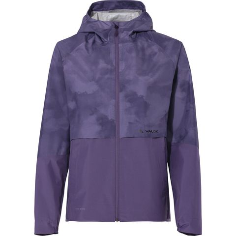 VAUDE VAUDE Womens Loamer Rain Jacket Regenjacke mulberry 40