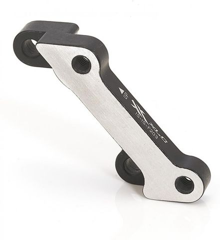 XLC XLC Scheibenbremsadapter für IS-Bremse IS-Gabel VR Ø 203mm, HR Ø180mm