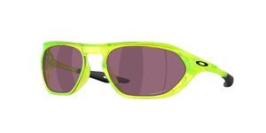 Oakley OAKLEY Cage Jacket Sport Zonnebril Fluo Groen met Prizm Road Black Iridium