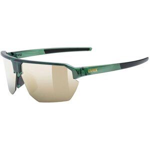 Uvex UVEX Vectiv Set Sport Zonnebril Olijfgroen met Mirror Gold Lens