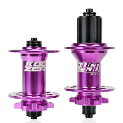 Koozer Koozer 450 5x100, 5x135 QR 6 Vida Disk 8-11s HG Mtb Göbek Seti Mor