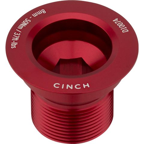 Race Face Race Face Kurbelschraube links für Cinch Kurbel gloss red