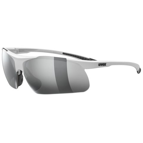 Uvex uvex SLADE sportbril white matt/mirror silver