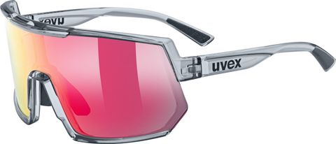 Uvex uvex sportstyle 235 Sportbrille smoke-transparent mirror red