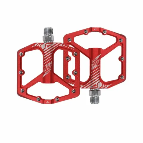 Enlee Enlee K203 110x91mm Mtb Alüminyum Platform Pedal Kırmızı