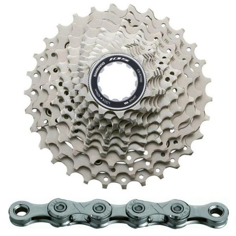 Shimano Shimano 105 R7000 + KMC X11 Combi