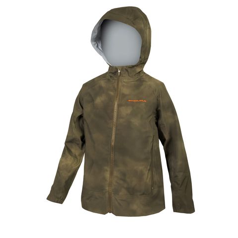 Endura Endura Kinder MT500 JR Wasserdichte Jacke Tweedgrün 11-12 Jahre - YL