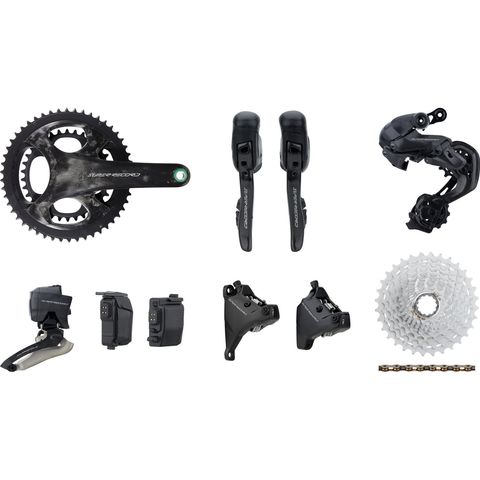 Campagnolo Campagnolo Super Record Wireless Gruppe 2x12-fach 34-50 160/140 carbon Anlöt 11-32 165,0 mm ohne