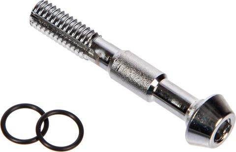 Shimano Shimano Bremsleitungsschraube mit Dichtring für BR-M985 / M8000 / SH-BH90-SB silber