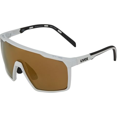 Uvex uvex mtn perform S Sportbrille white matt mirror gold
