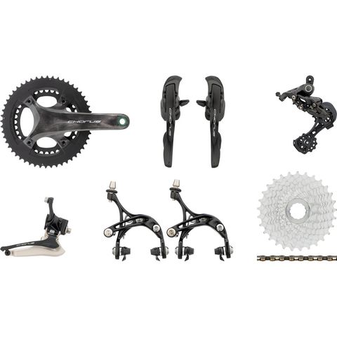 Campagnolo Campagnolo Chorus 12s Gruppe 12-fach 36-52 schwarz 11-32 Anlöt 172,5 mm ohne