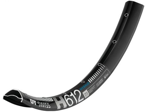 DT Swiss DTSwiss DT Swiss Felge HYBRID H 612 27,5" 32 Loch Schwarz - robuste E-MTB Plus-Felge