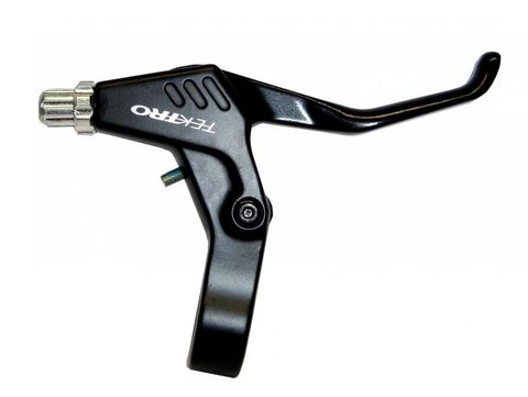 Tektro Tektro RS 360-A Bremshebel, rechts, Alu, schwarz, 2-Finger, für V-Brake und mechanische Scheibenbremse, leicht, robust, ideal für MTB