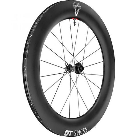 DT Swiss DT Swiss Laufrad ARC 1100 Dicut 85 622 x 22 mm Schwarz - aerodynamisches Carbon-Rennradlaufrad - Laufräder Road Disc