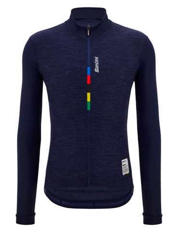 Santini Santini UCI Official PURE Büyük Beden Erkek Uzun Kollu Bisiklet Forması RE216075SPUREUCI