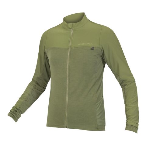 Endura Endura GV500 Trikot (langarm) - Olivgrün XS