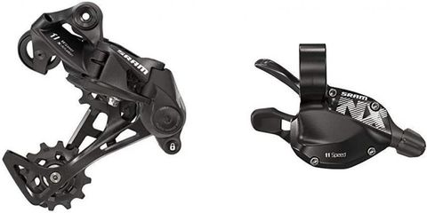 Sram SRAM Schaltwerk NX langer Käfig Schalthebel schwarz + Trigger Schalthebel