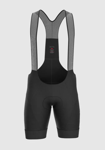 Sora Sora Siyah Premium Askılı Bisiklet Taytı - STD / L