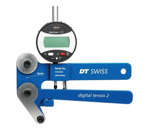 DT Swiss DTSwiss DT Swiss Tensiometer Digital Universalgröße Grau/silber - präzise Speichenspannungsmessung