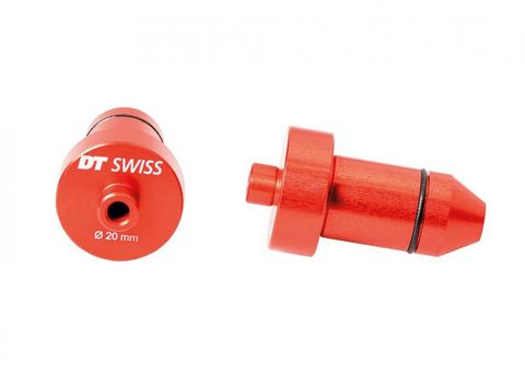 DT Swiss DTSwiss DT Swiss Zentrieradapter Pro Line 20mm Kit 2 Stück Schwarz - Präzise Zentrierung