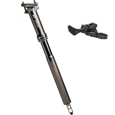 DT Swiss DT Swiss Vario-Sattelstütze D 232 ONE Carbon 27,2 mm Schwarz - leichte XC-Teleskopstütze