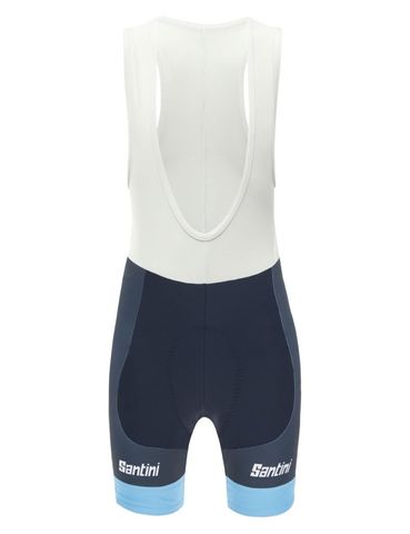 Segafredo Santini Trek SegaFredo TFR XC Çocuk Askılı Bisiklet Taytı RE1071KID21XC - Lacivert / 7 Yaş