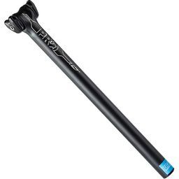 PRO PRO LT Zadelpen Zwart 0 mm Offset 27.2 x 400 mm