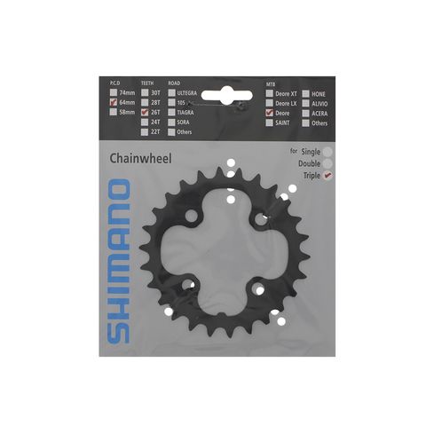 Shimano Shimano Aynakol Dişlisi Deore FC-M590 26T 9S